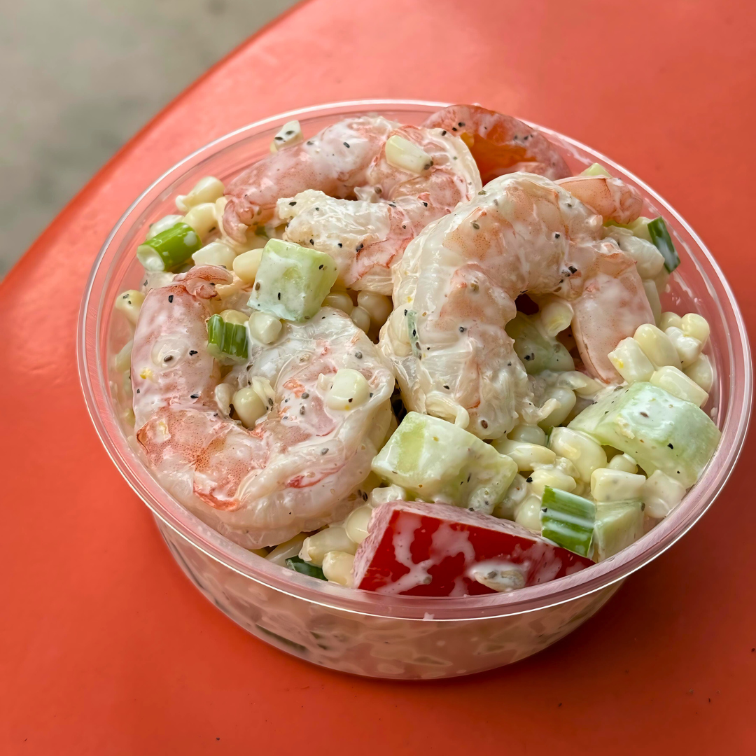Shrimp & Corn Salad Pack of 8 Half Pints